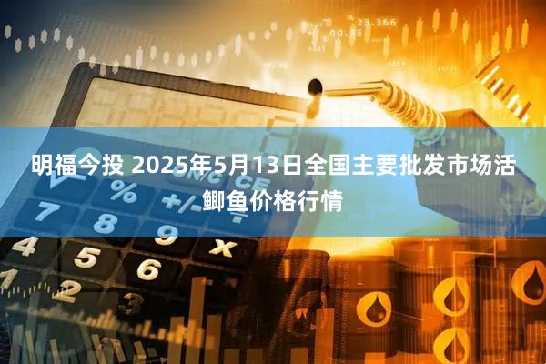 明福今投 2025年5月13日全国主要批发市场活鲫鱼价格行情