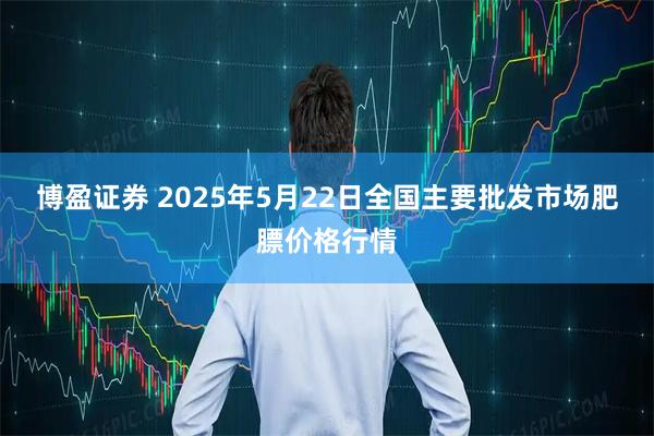 博盈证券 2025年5月22日全国主要批发市场肥膘价格行情