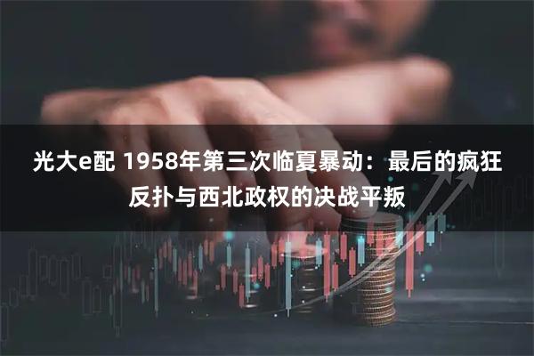 光大e配 1958年第三次临夏暴动：最后的疯狂反扑与西北政权的决战平叛